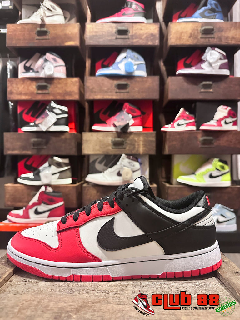 Sneakers Unisex Nike Jordan DUNK LOW DD3363-100 SAIL BLACK DUNK LOWDD3363-100 SAIL BLACK Nike Jordan