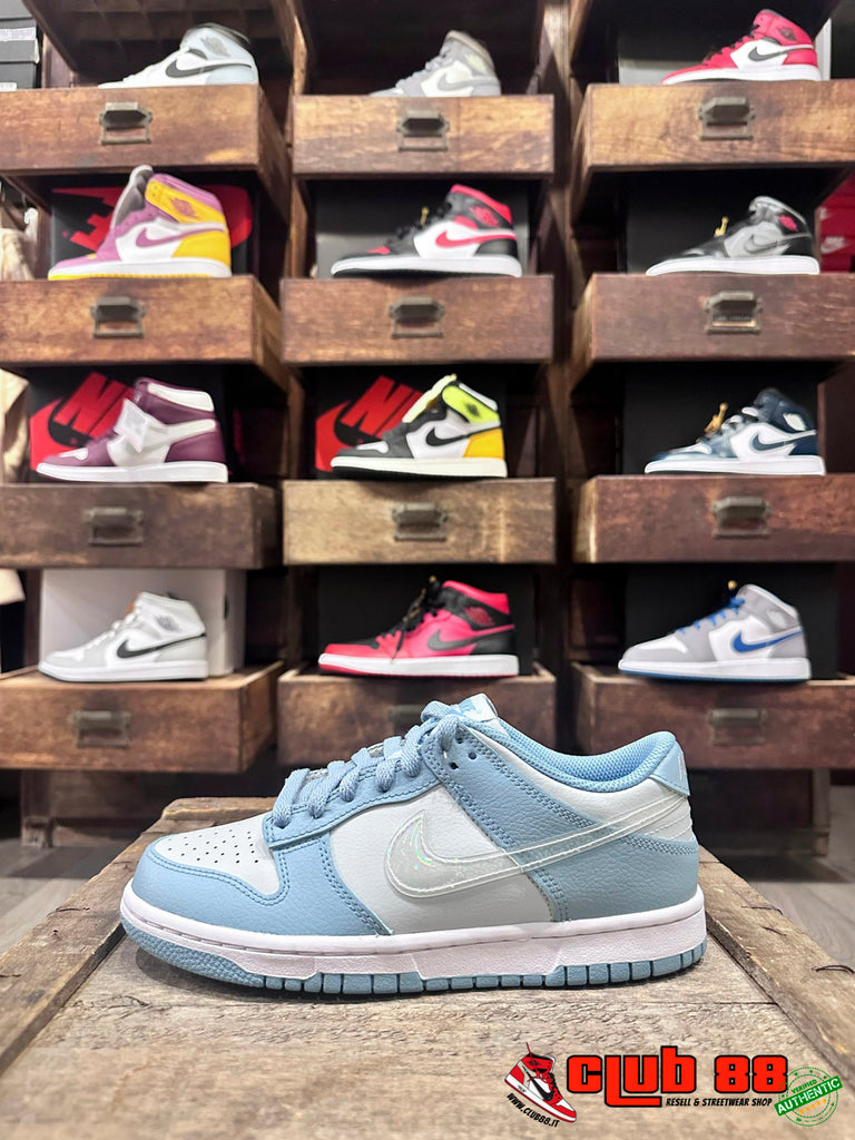 Sneakers Unisex Nike Jordan DUNK LOW DH9765-401 CLEAR BLUE DUNK LOWDH9765-401 CLEAR BLUE Nike Jordan