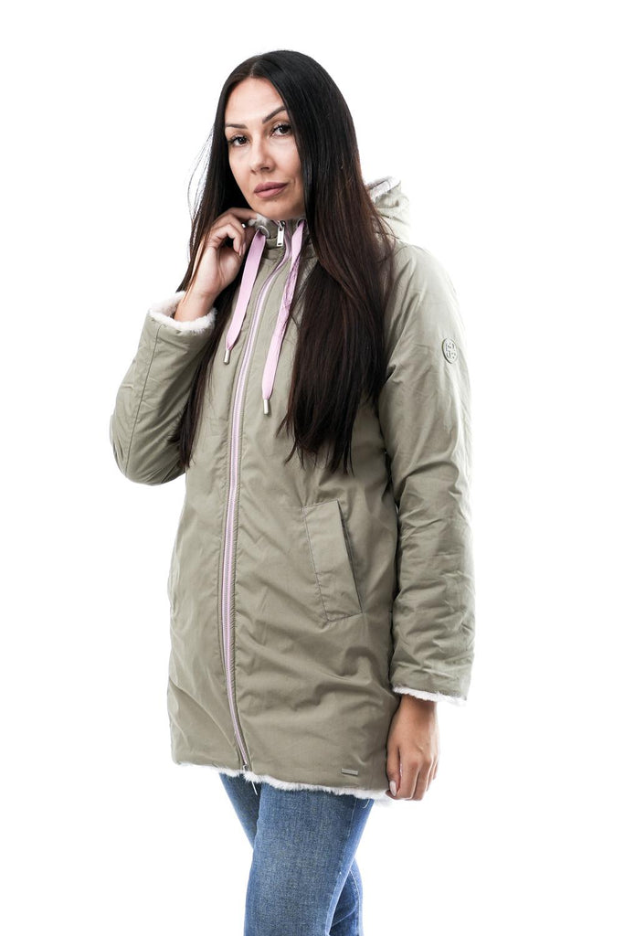 Cappotto Donna JAVIN.7002512 GREEN ASH AND BIRCH Rino & pelle 
