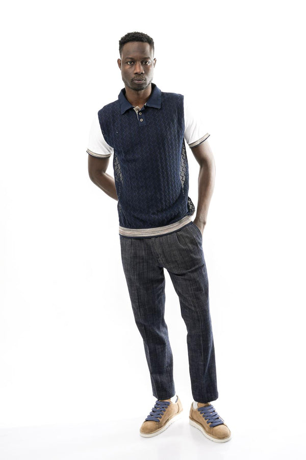 Polo Uomo DALY UNICA BLU Bob 