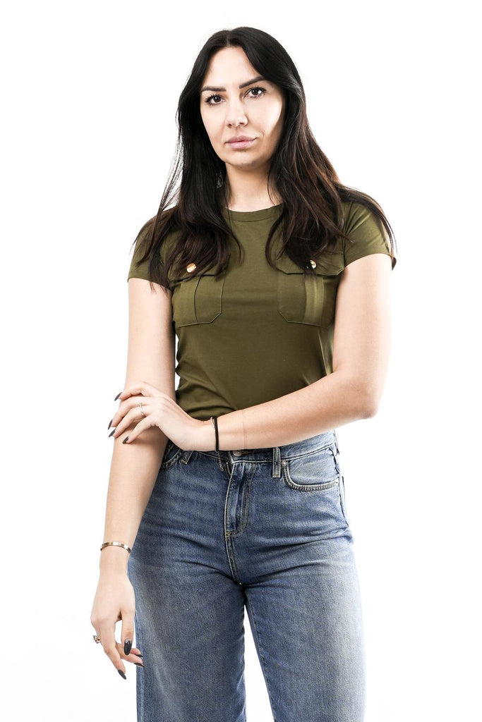 T-shirt Donna No Secrets NS067 FORESTA NS067 FORESTA No Secrets 