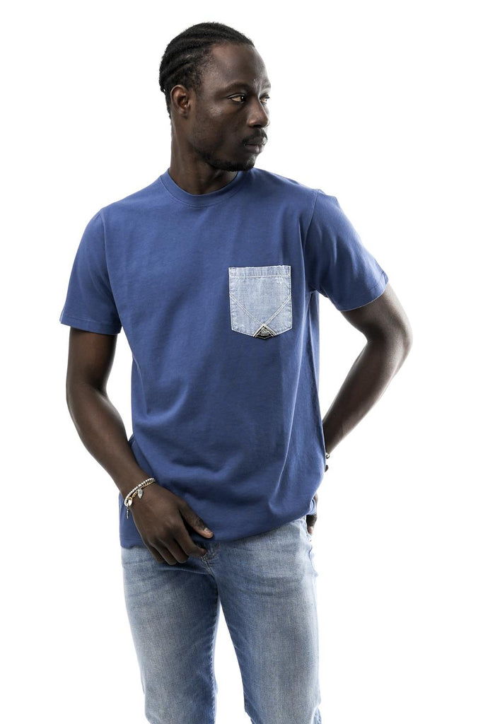 Roy Roger T-SHIRT POCKET DENIM CA16C0083