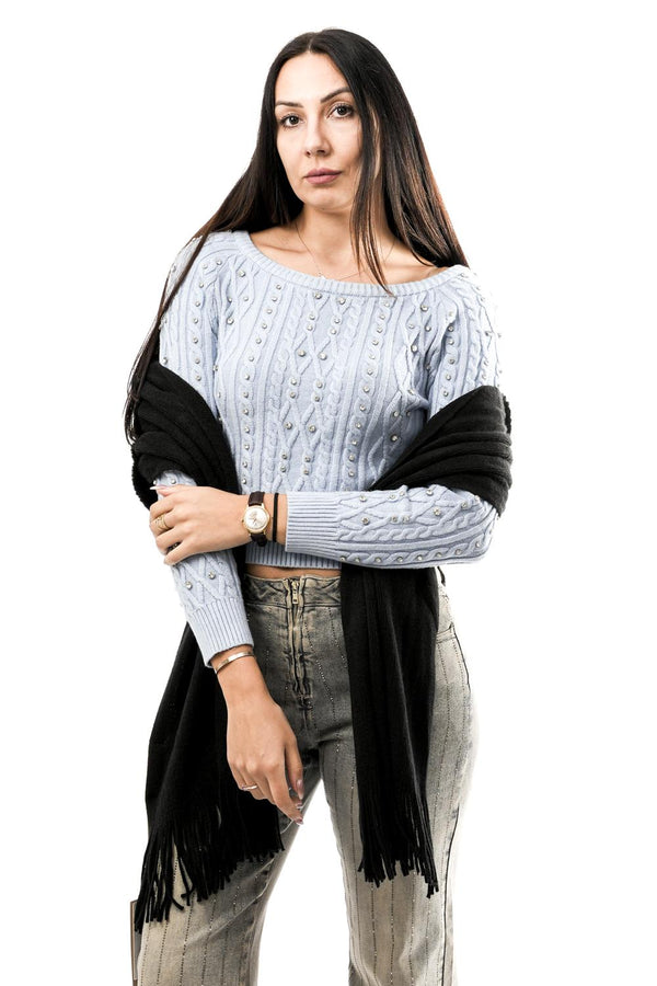 Sciarpa Donna VLIEN.7002512 BLACK Rino & pelle 