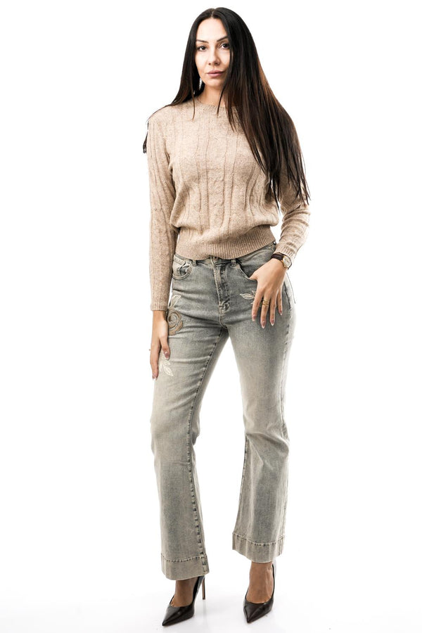 Maglia Donna NS268 CAPPUCCINO No Secrets 