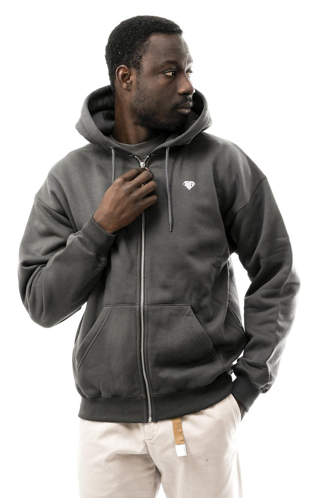 Felpa Uomo 25WISZ01 ASPHALT Iuter 