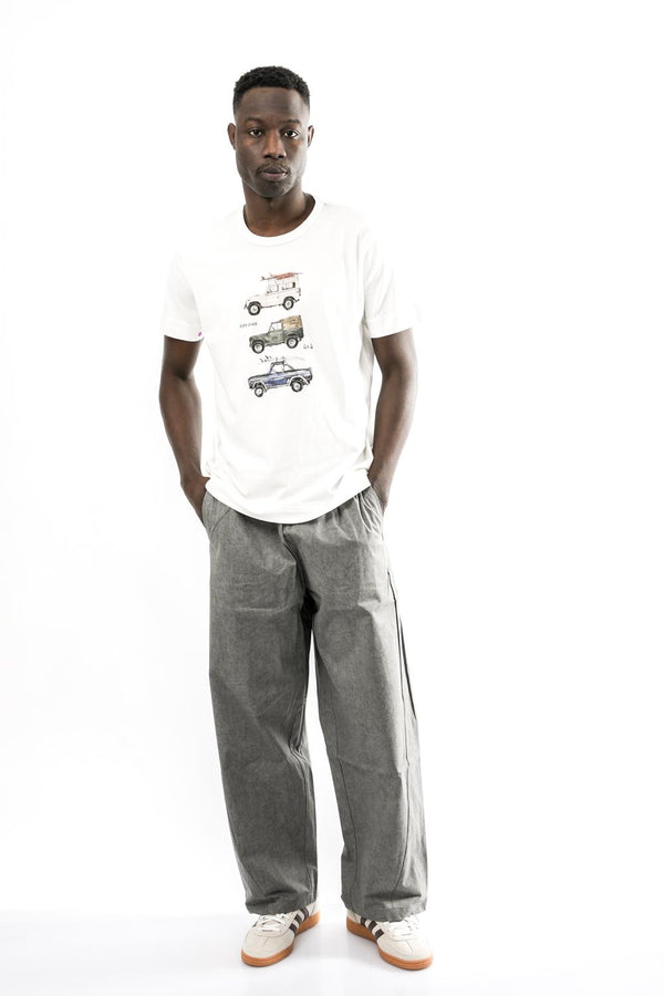 T-shirt Uomo COLOR VR0386 CREMA Bob 