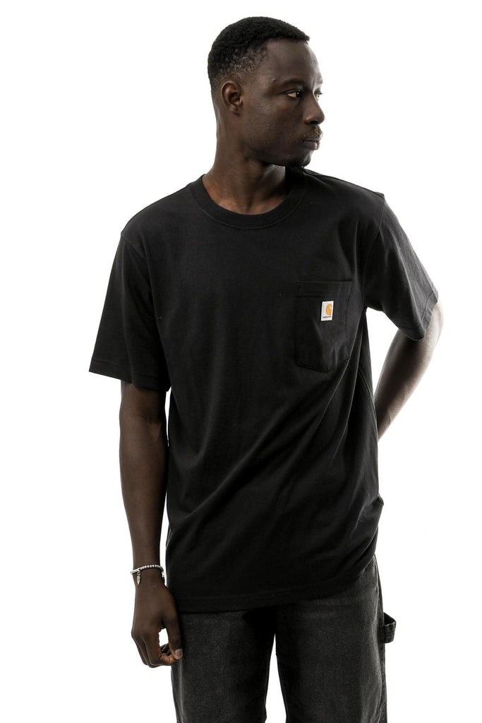 T-shirt Uomo T RELAXED FIT 103296 BLACK Carhartt 