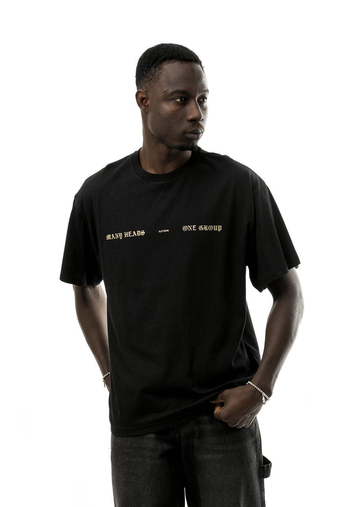 T-shirt Uomo 25WITS14 BLACK Iuter 