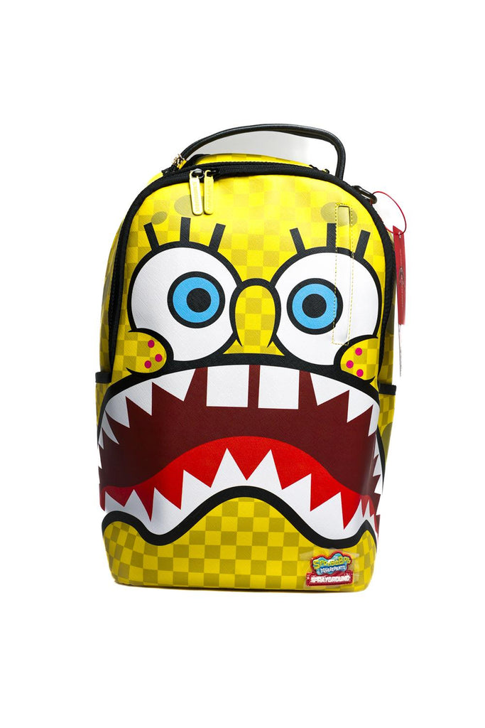 Zaino Unisex Sprayground SPONGEBOB CHECKERBOB DLXSV BB 910B7011NSZ SPONGEBOB CHECKERBOB DLXSV BB 910B7011NSZ Sprayground 