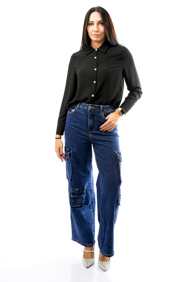 Camicia Donna No Secrets NS249 LIQUIRIZIA NS249 LIQUIRIZIA No Secrets 