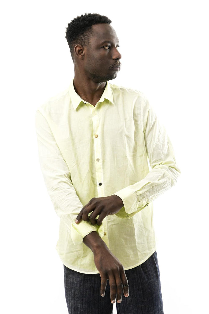 Camicia Uomo PCM258CL01 VERDE ACIDO Koon 