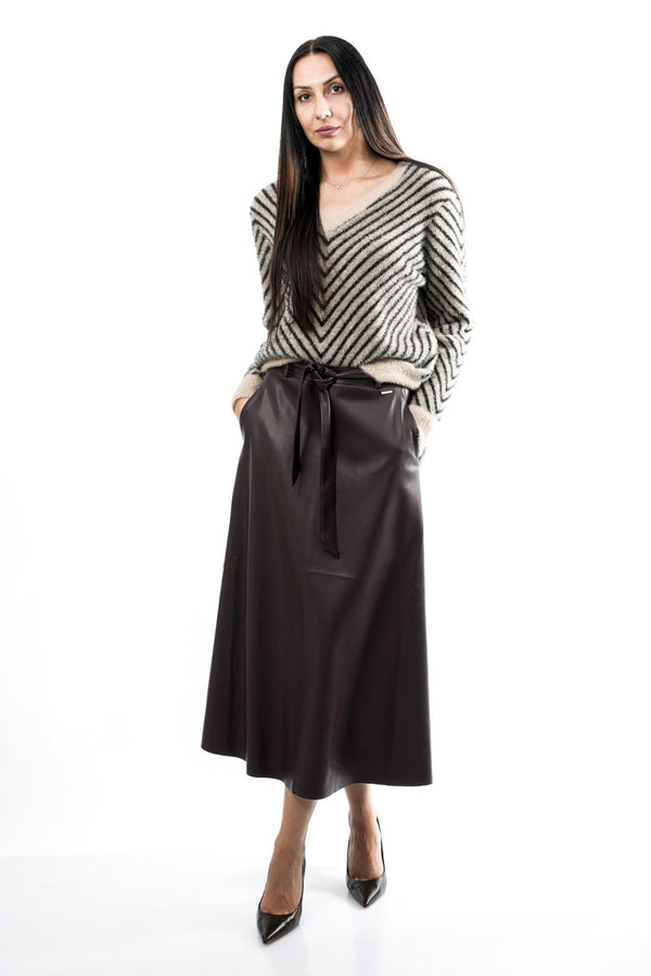 Maglia Donna RAFFI.5002511 OAT BLACK Rino & pelle 