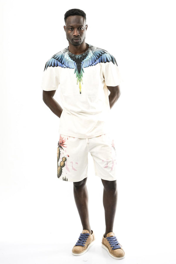 T-shirt Uomo Marcelo Burlon County of Milan S6CMMATH022 412 S6CMMATH022 412 Marcelo Burlon County of Milan 