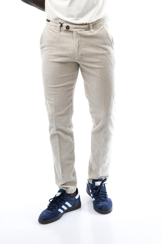 Pantalone Uomo MI2685 BEIGE Designers 01 