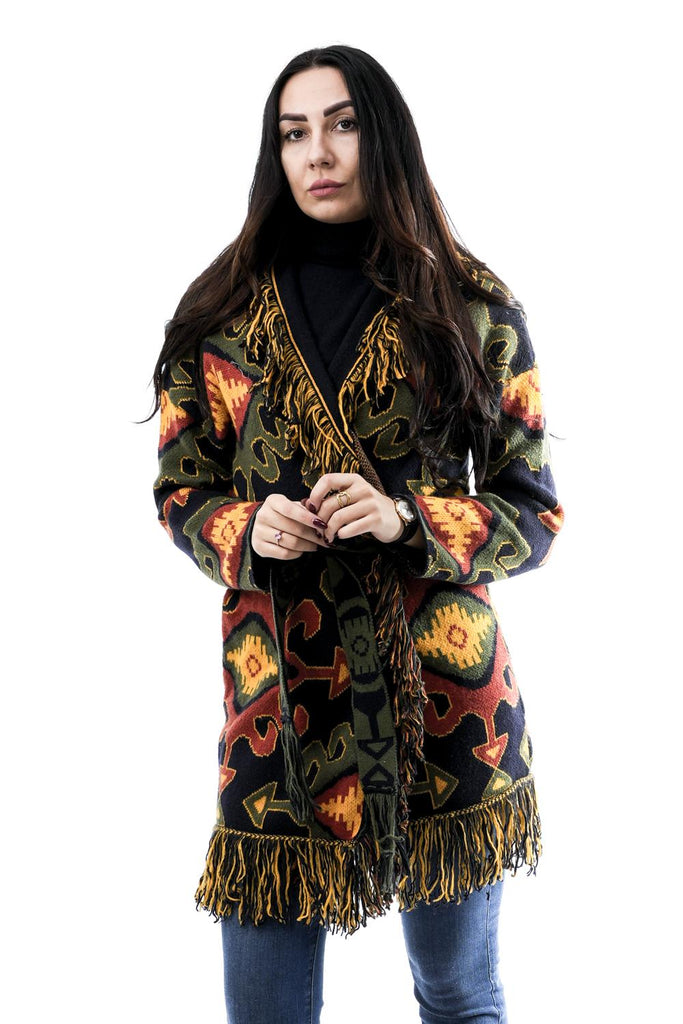 Cardigan Donna W CWK NAZCA GREEN Tooco 