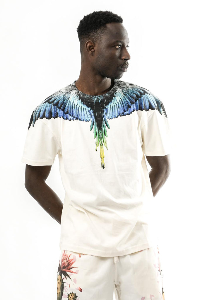 T-shirt Uomo Marcelo Burlon County of Milan S6CMMATH022 412 S6CMMATH022 412 Marcelo Burlon County of Milan 