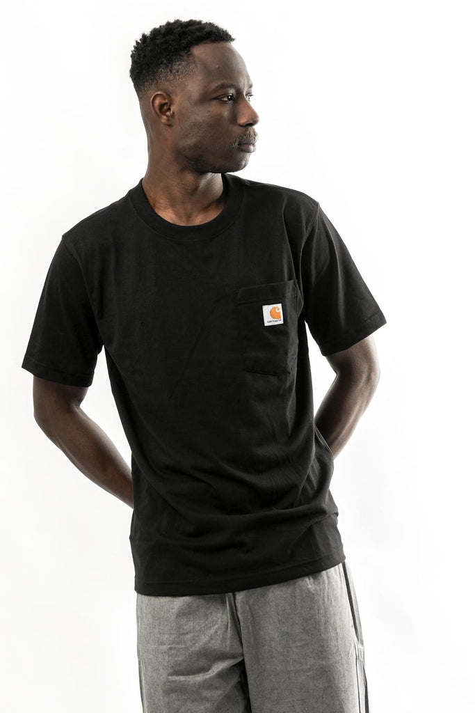 T-shirt Uomo 107319 BLACK Carhartt 