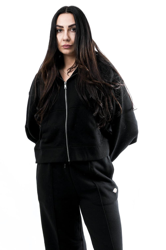 Felpa Donna OAKPORT ZIP HOODIE DK0A4Y1ZBLK1 Dickies 