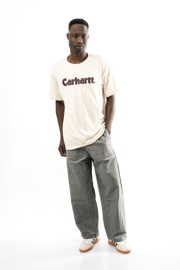 T-shirt Uomo 107046 OAT MILK Carhartt 