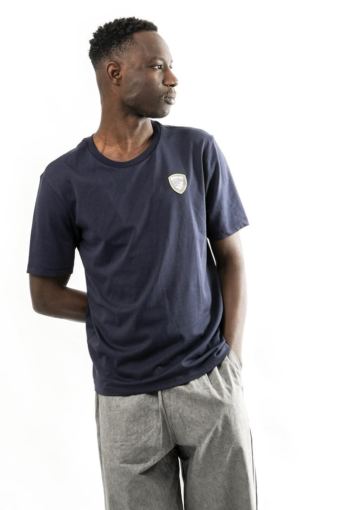 T-shirt Uomo FAXON 26SBLUH02284-007480 888 Blauer 