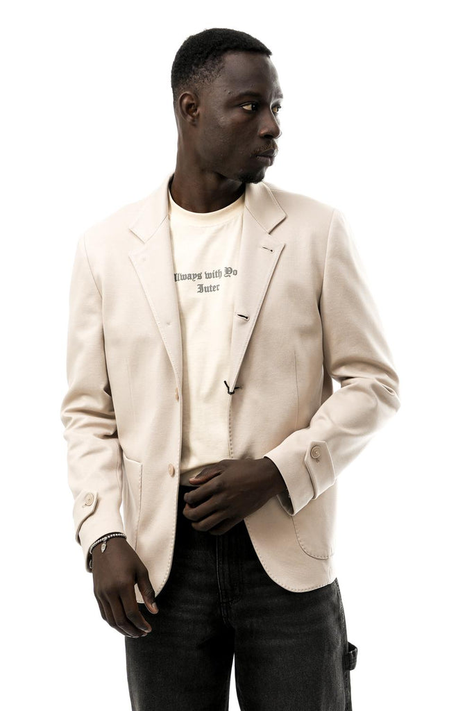 Giacca Uomo MIG109 BEIGE Designers 01 