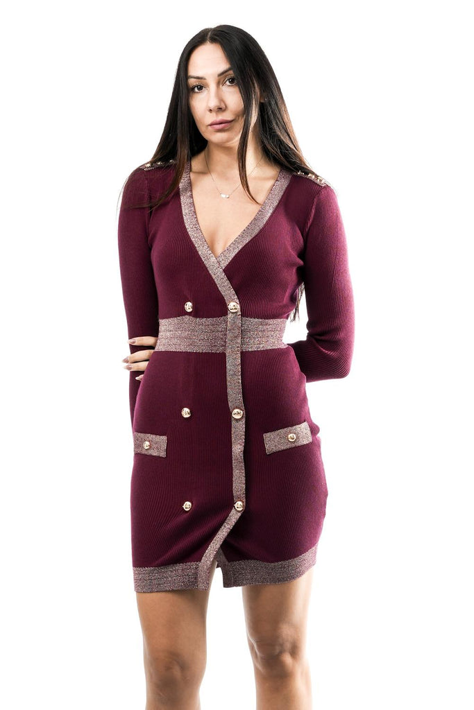 Abito Donna No Secrets NS058 CILIEGIA NS058 CILIEGIA No Secrets 
