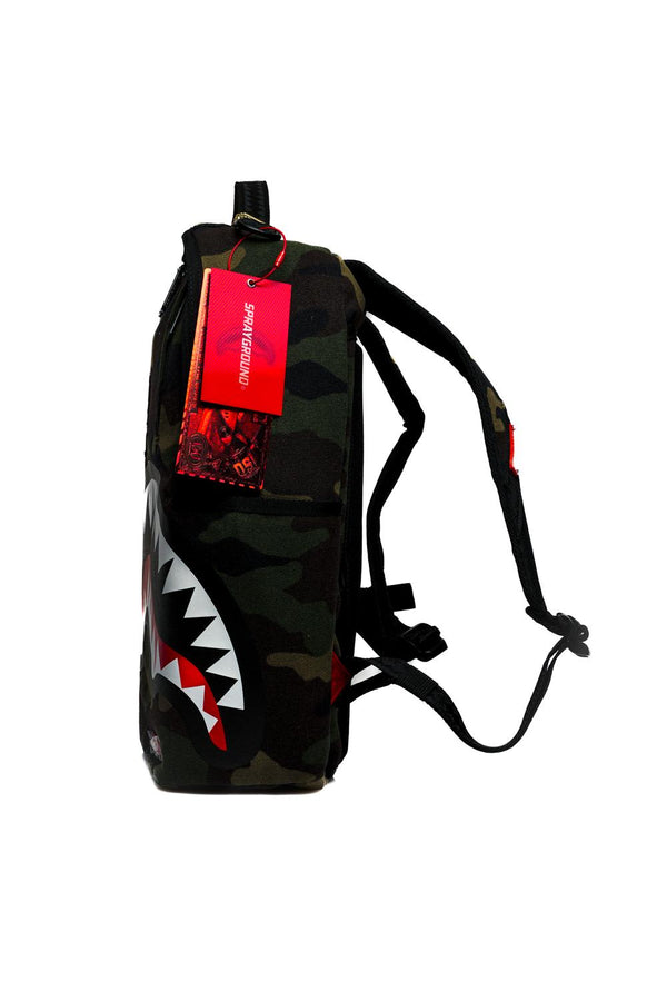 Zaino Unisex Sprayground SHARK CENTRAL CAMO DLXS 910B7163NSZ SHARK CENTRAL CAMO DLXS 910B7163NSZ Sprayground 
