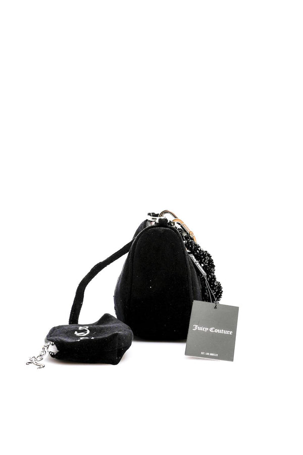 Juicy Couture BLOSSOM RHINESTONE S HOBOBLACK