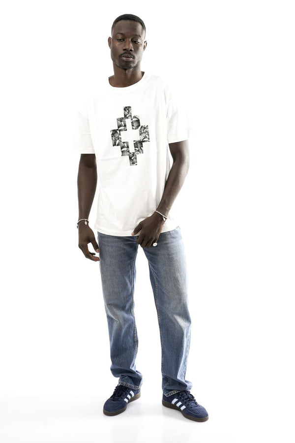 T-shirt Uomo F5CAMATH043 013 Marcelo Burlon County of Milan 
