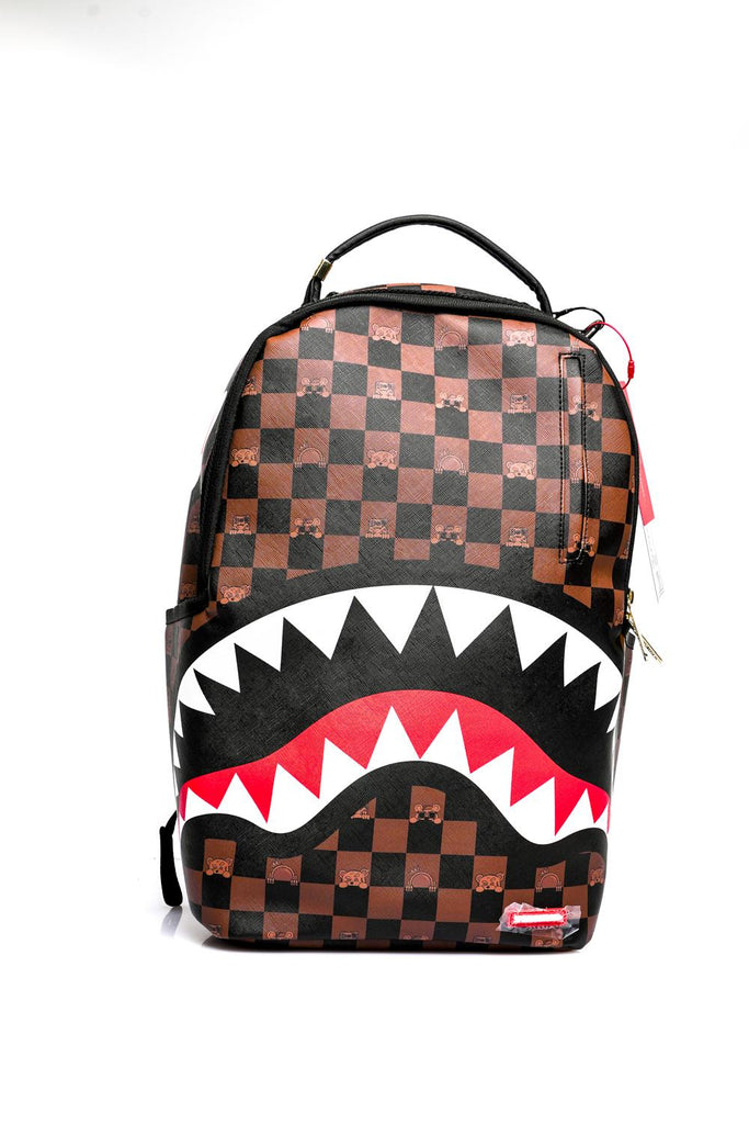 Sprayground PEEKING CHARACTER CHECK910B7331NSZ