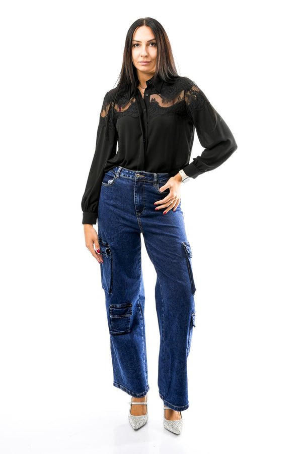 Camicia Donna No Secrets NS119 LIQUIRIZIA NS119 LIQUIRIZIA No Secrets 