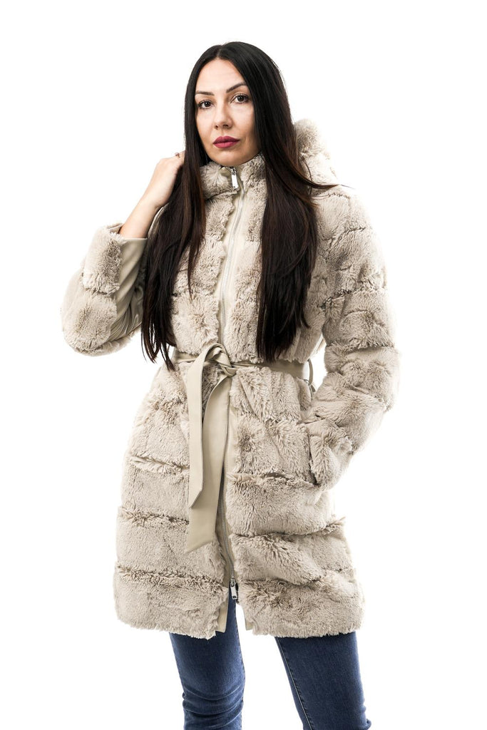 Cappotto Donna BRIDGET.7002512 BIRCH Rino & pelle 