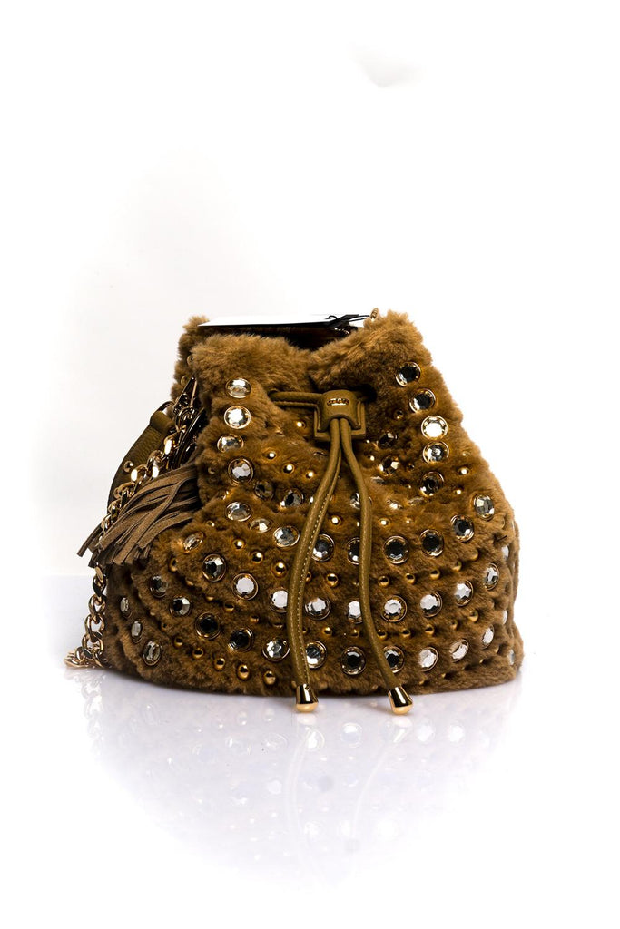 Borsa Donna La Carrie ANDROMEDA FUR BUCKET SYNT. TUMBLED BEIGE ANDROMEDA FUR BUCKET SYNT. TUMBLED BEIGE La Carrie 