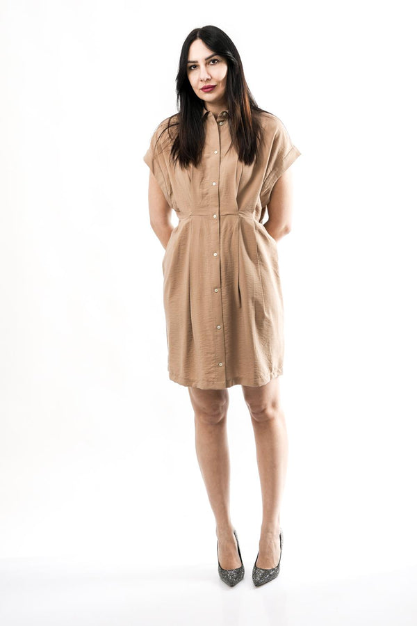 Abito Donna HELIEN.7002621 ROSY BROWN Rino & pelle 