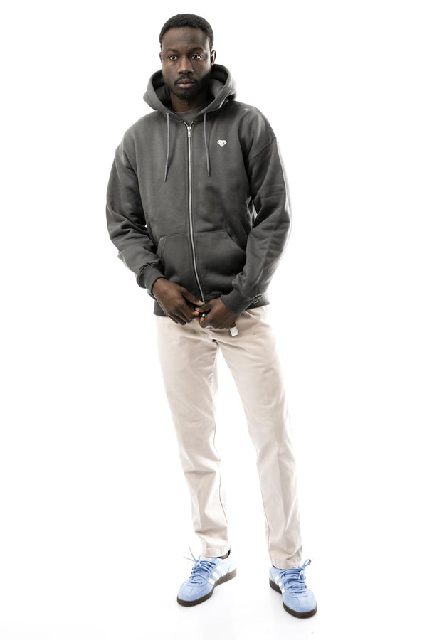 Felpa Uomo 25WISZ01 ASPHALT Iuter 