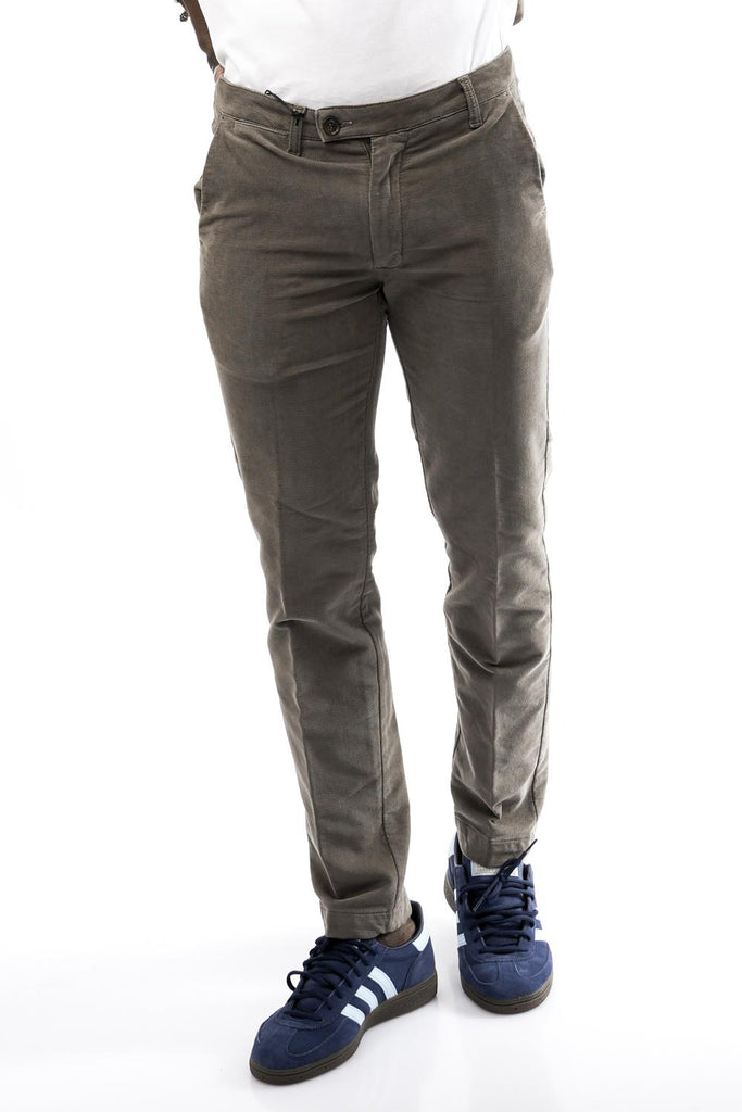 Pantalone Uomo MI2689 FANGO Designers 01 