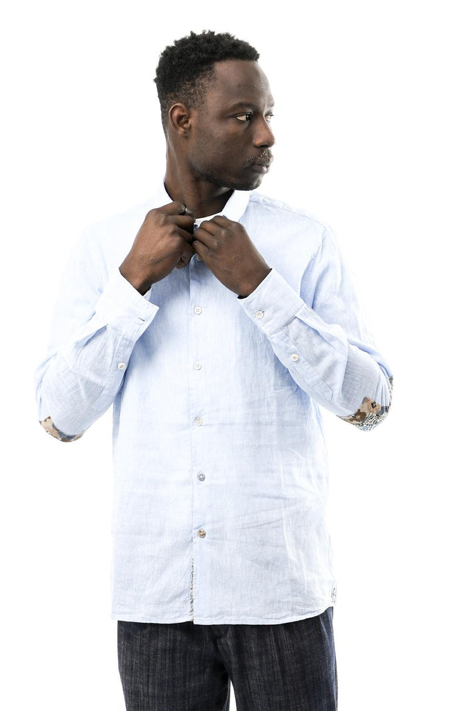 Camicia Uomo Bob HOLE519 T519 CELESTE HOLE519 T519 CELESTE Bob 