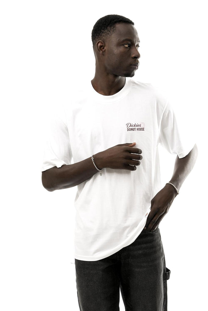 T-shirt Uomo DONUT HOUSE TEE SS DK0A87QN0WH1 Dickies 