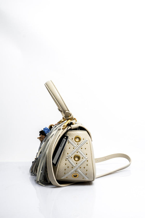 Borsa Donna La Carrie JUNGLE EYELETS HAND BAG IVORY JUNGLE EYELETS HAND BAG IVORY La Carrie 