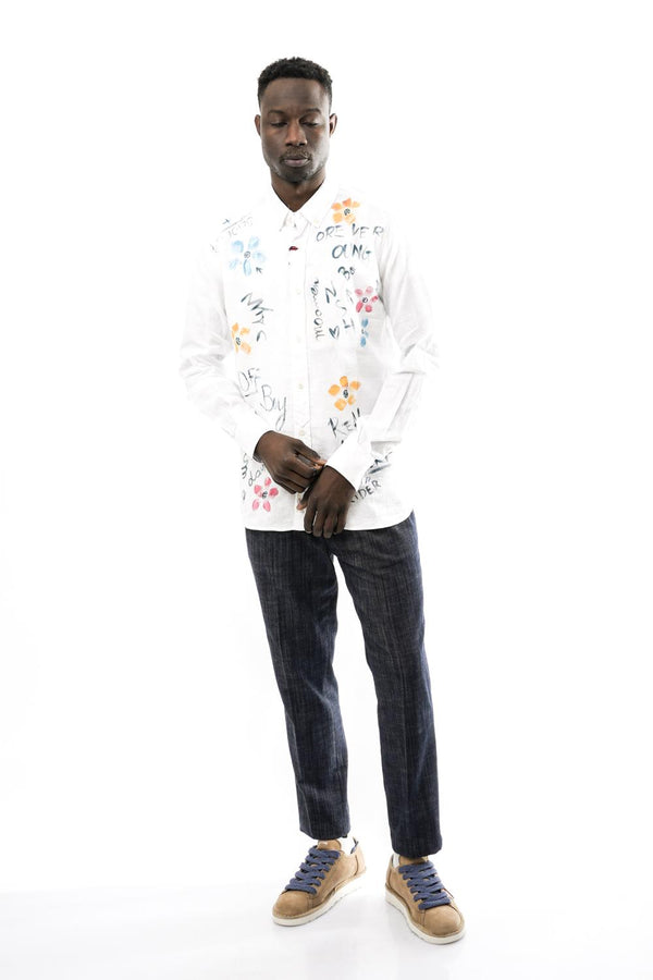 Camicia Uomo Bob BOTT519D DIS0166 BIANCA BOTT519D DIS0166 BIANCA Bob 