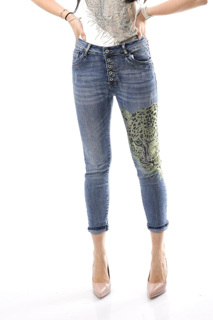 Stefano Ghilardi JEANS TIGREVERDE