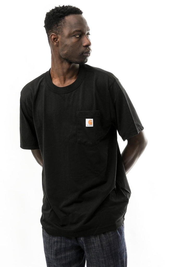 T-shirt Uomo Carhartt 103296 BROWN 103296 BLACK Carhartt 