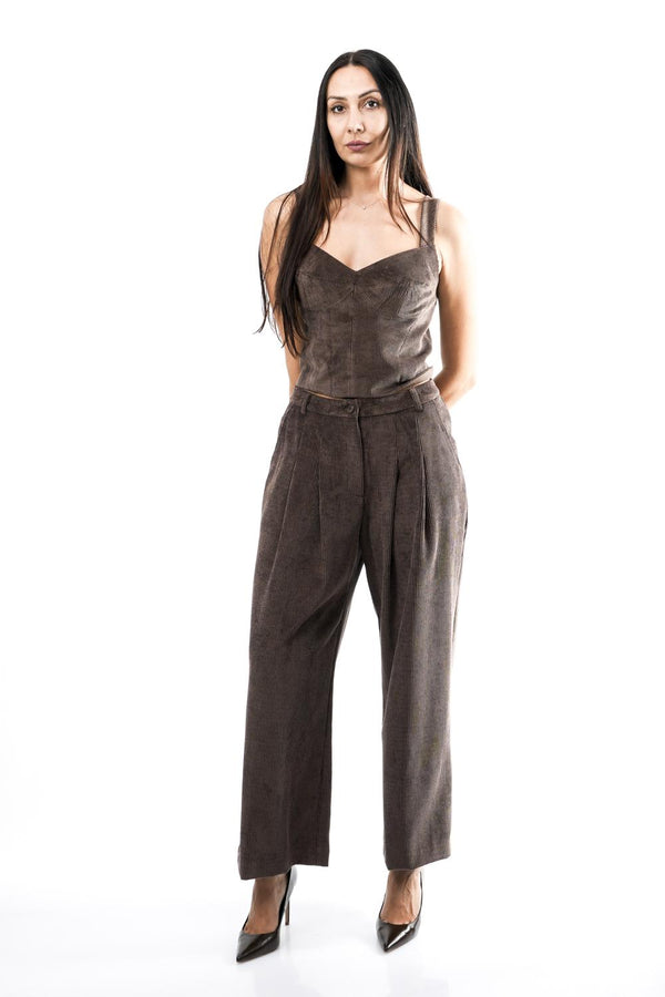 Top Donna NS221 CIOCCOLATO No Secrets 
