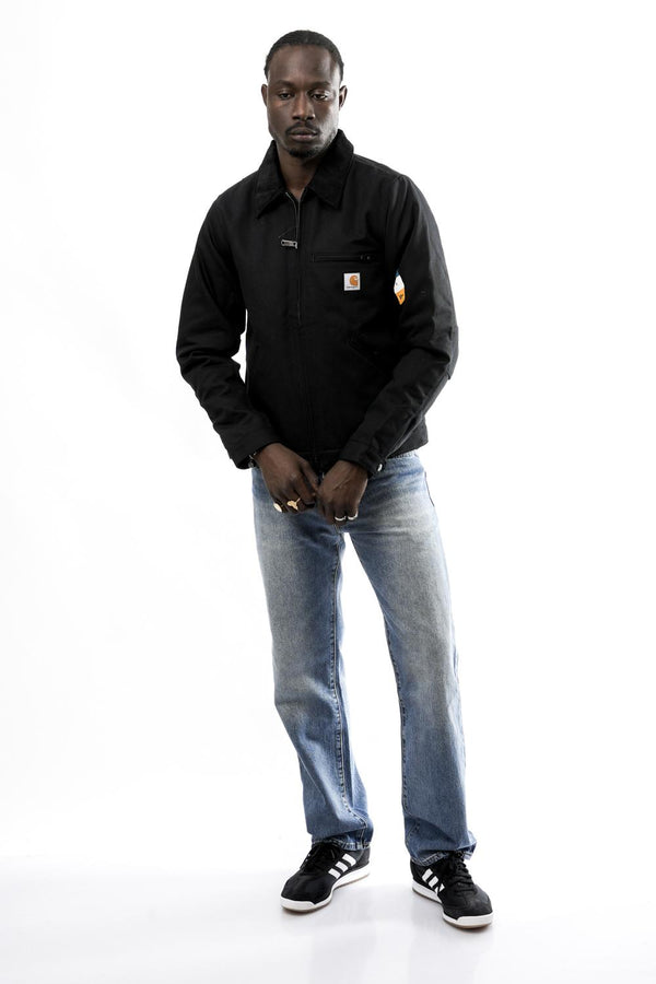 Giubbino Uomo Carhartt DUCK DETROIT 103828 BLK DUCK DETROIT 103828 BLK Carhartt 