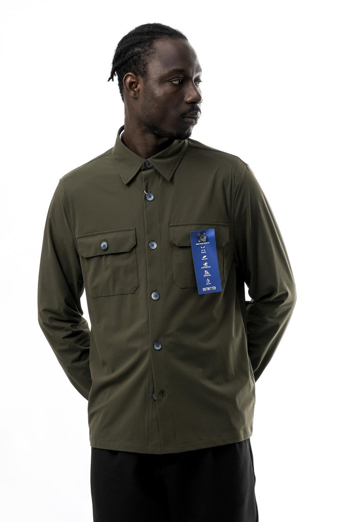 Distretto12 SHIRT JACKET ACTIVE0006