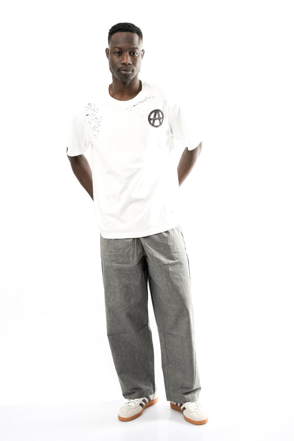 T-shirt Uomo ANARCHY EGG WHITE Acupuncture 