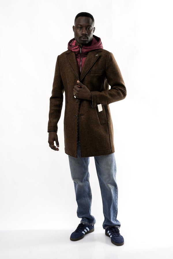 Cappotto Uomo Bob ANDY186TRT186 MARRONE ANDY186TRT186 MARRONE Bob 