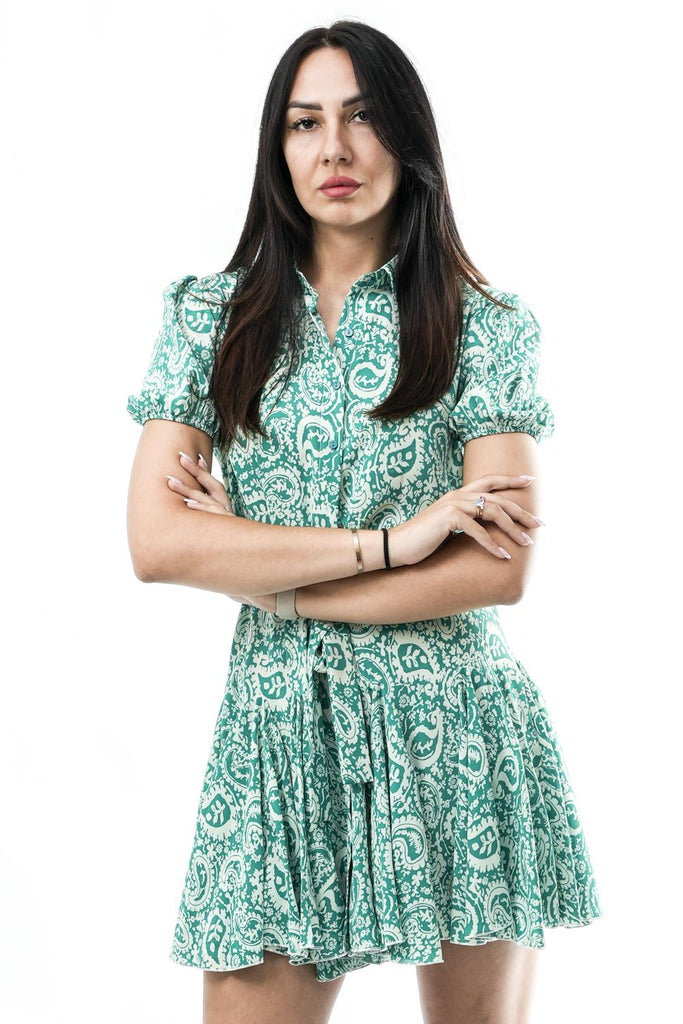 Abito Donna Anna Rock Milano ABITO RUOTA VERDE ABITO RUOTA VERDE Anna Rock Milano 