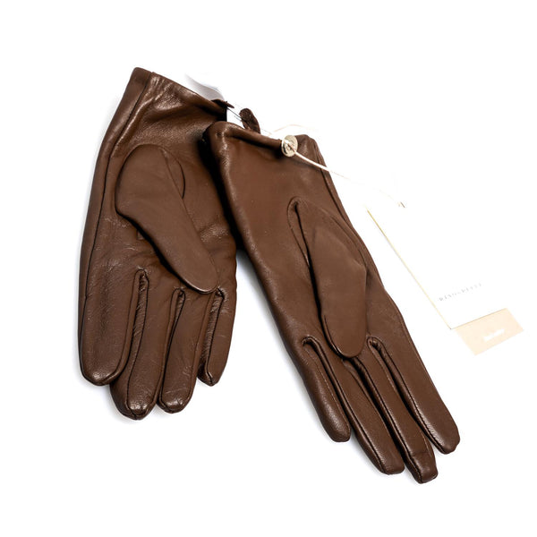 Guanti Donna GISKE.3002512 BROWN RUSSET Rino & pelle 