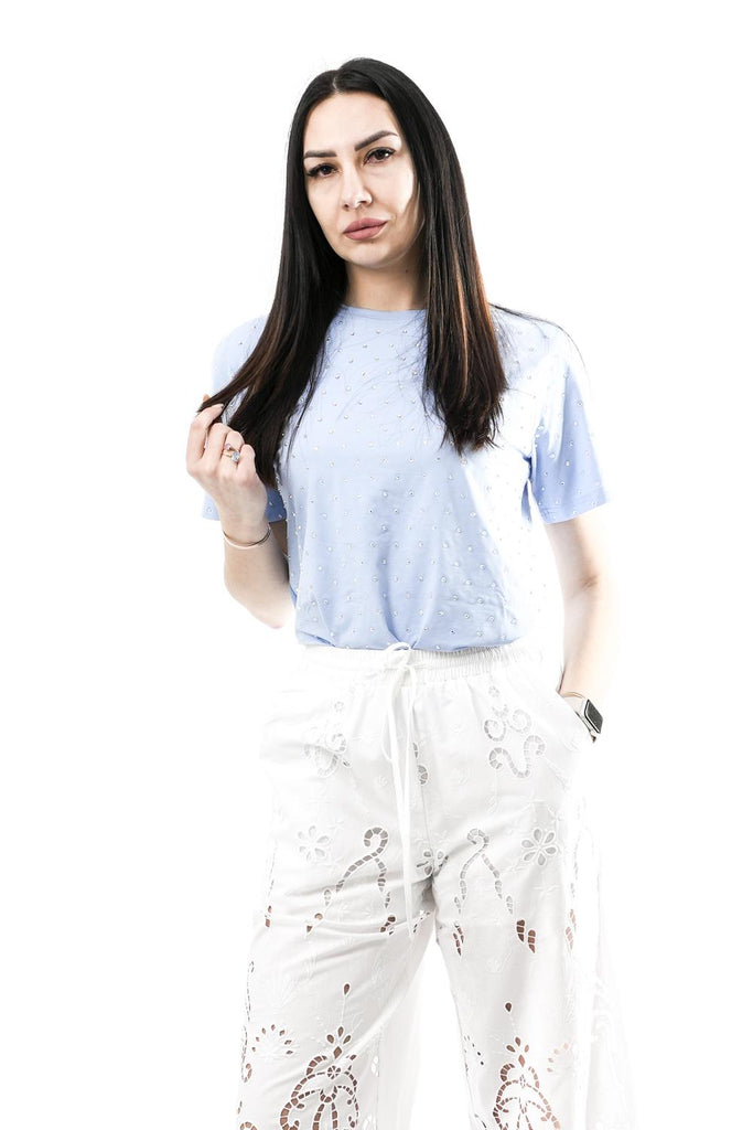 T-shirt Donna No Secrets NS146 CELESTE NS146 CELESTE No Secrets 